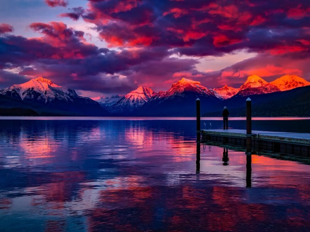 Sunset At The Lake