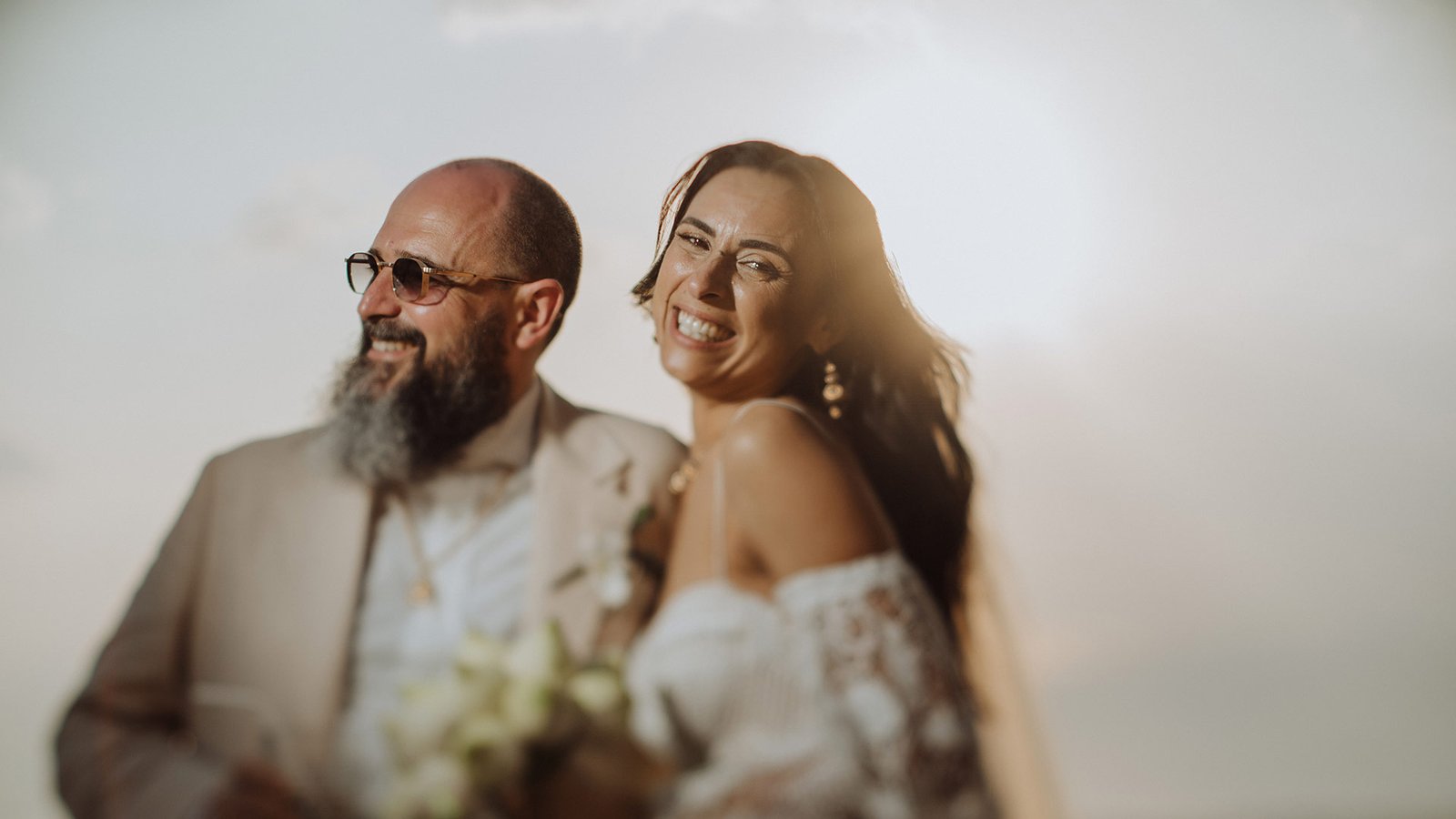 Cinematic wedding film moment captured at Bangkok luxury hotel by Narz Studio Thailand